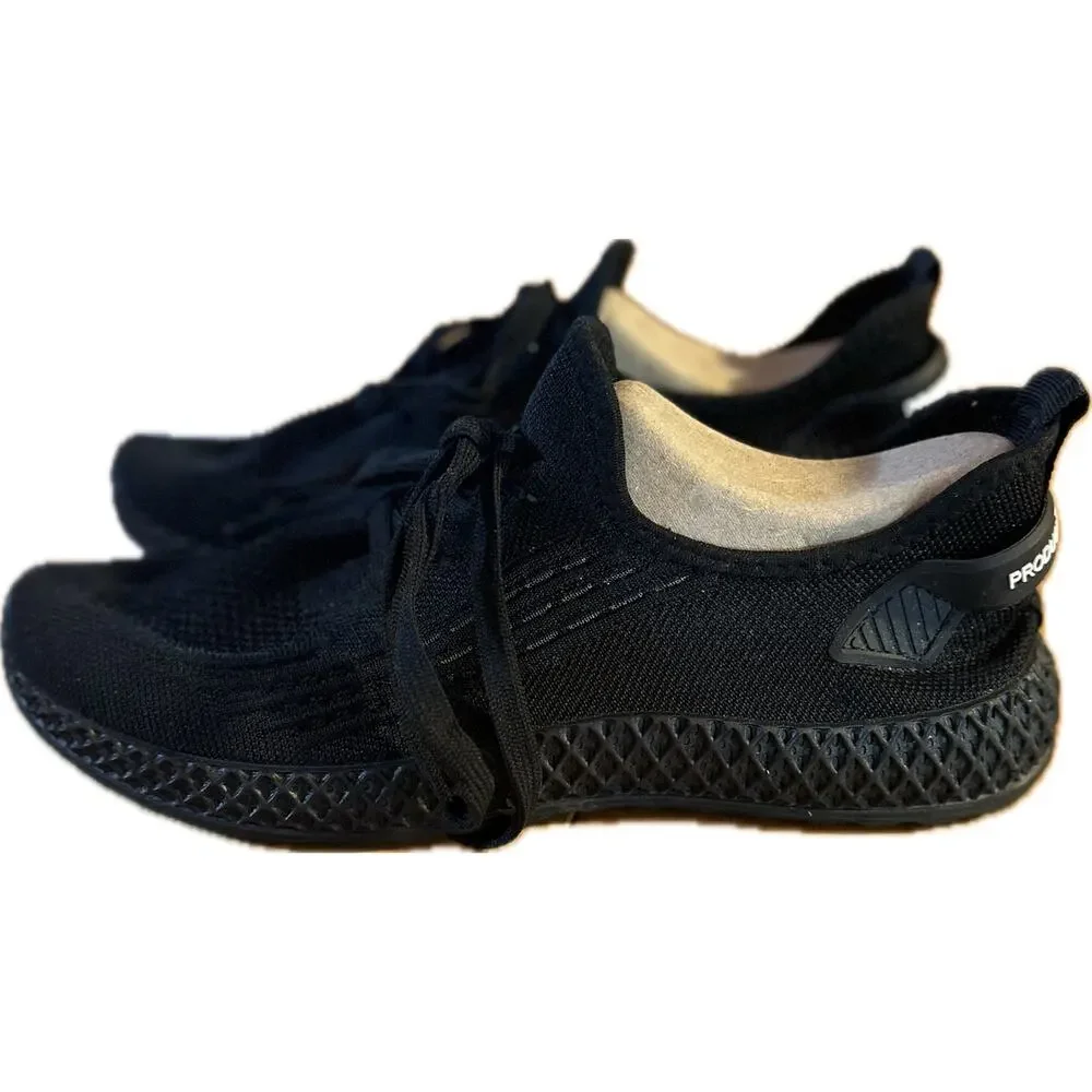 Pony PP1 Pro Men's Black Sneakers Size‎ 10 Athletic Casual Lace Up Shoes